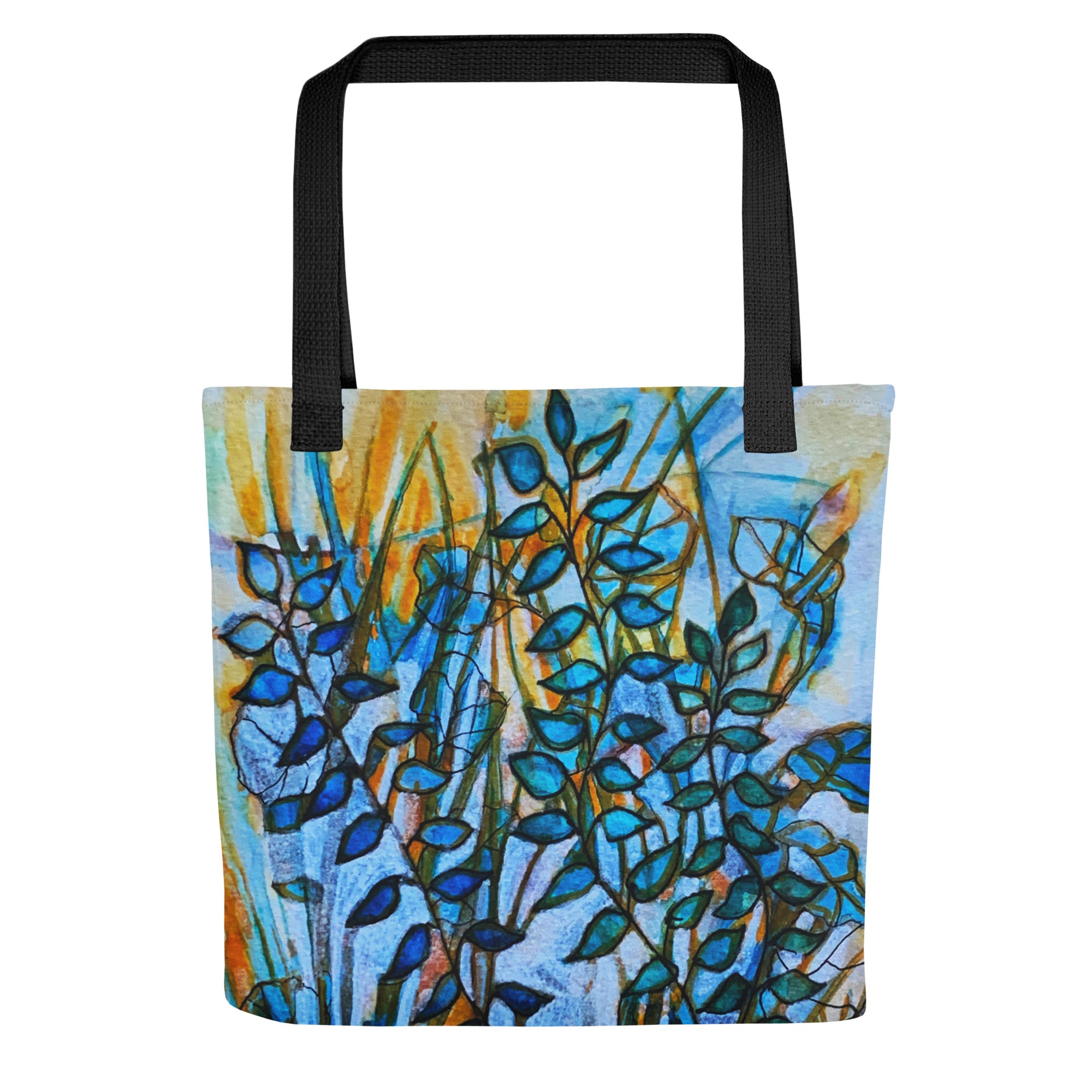Sunset Leaves Tote bag