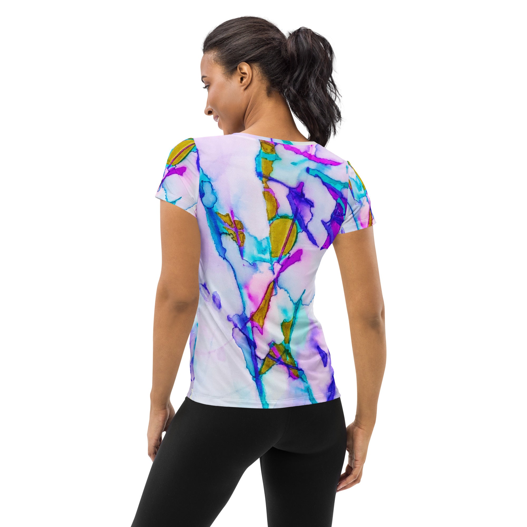 New Ideas Abstract Athletic T-shirt