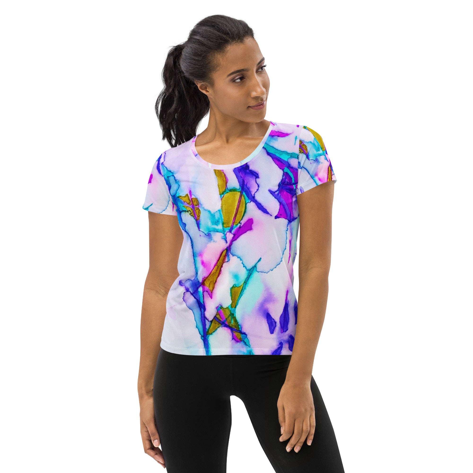 New Ideas Abstract Athletic T-shirt