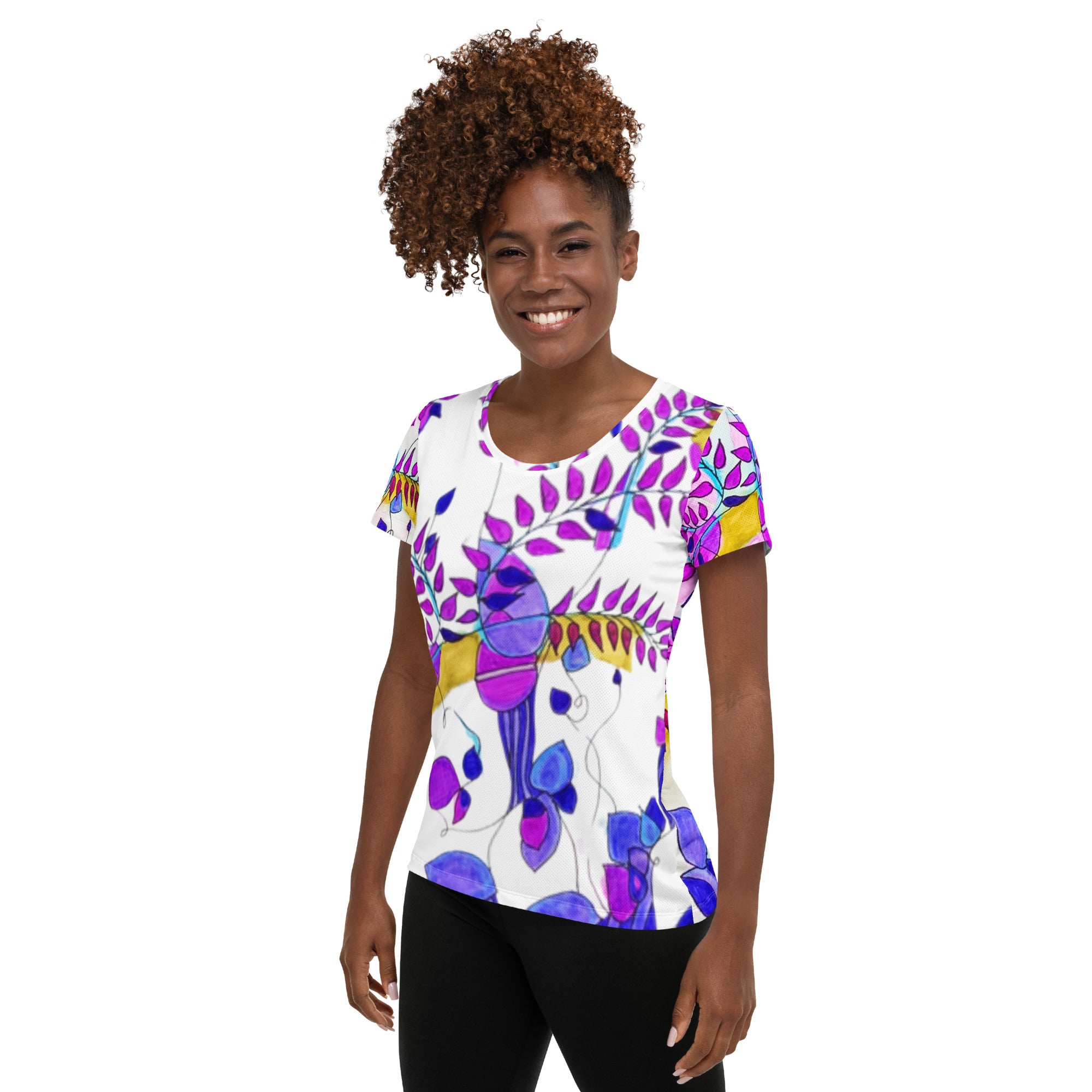 Run Wild Women's Athletic T-shirt