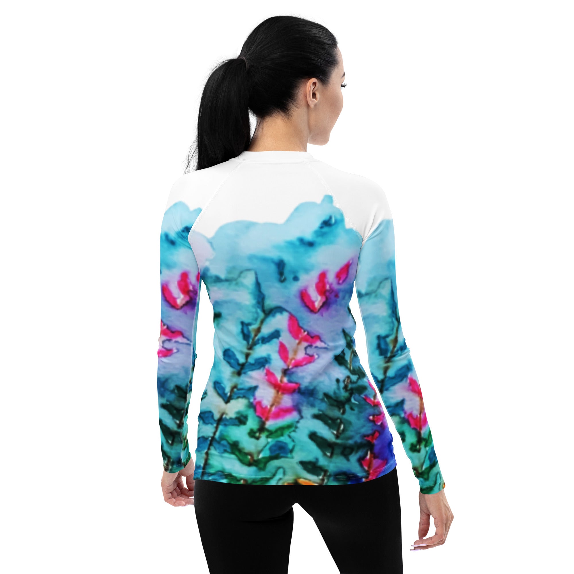 Rainbow Leaves Women's Sun Shirt