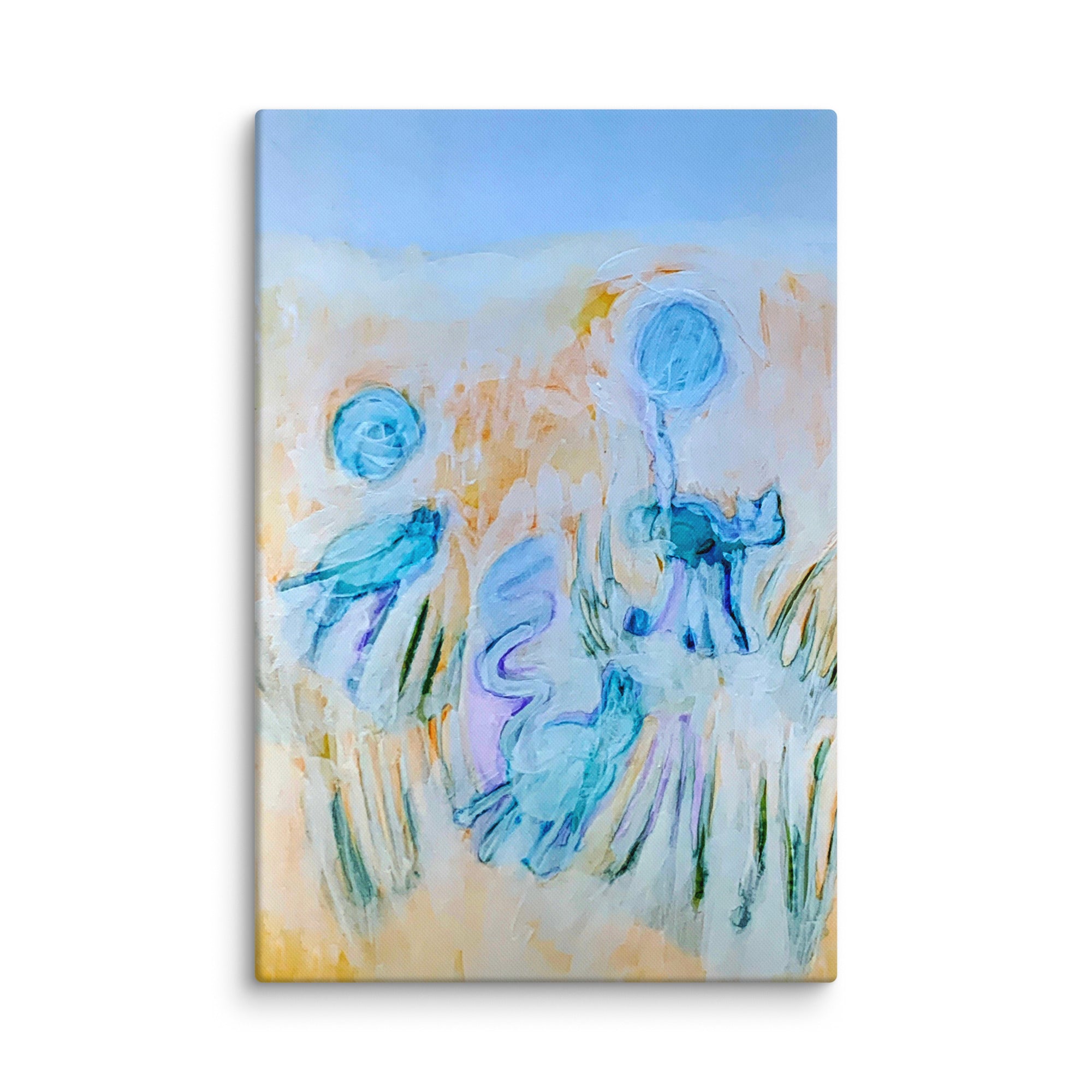 Softly Abstract Large Artwork Canvas Print 40x60