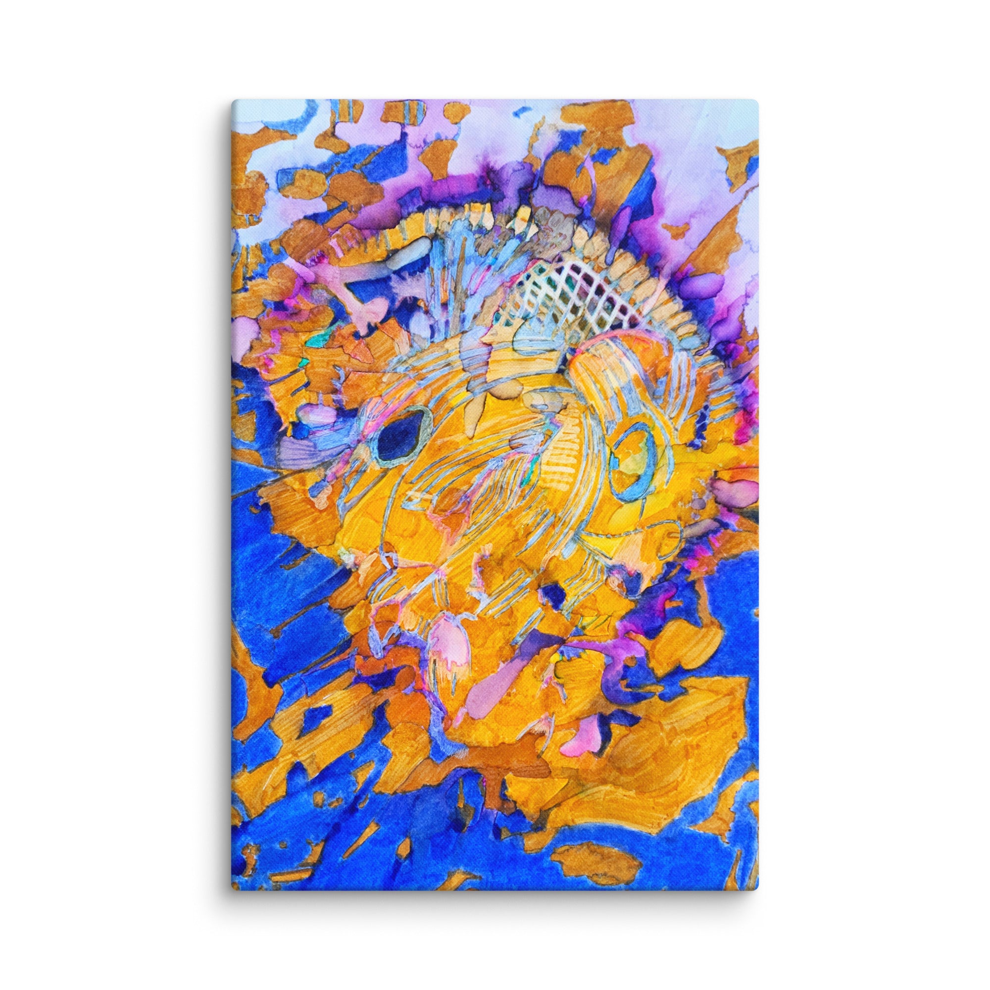 In Plain Sight Abstract Large Artwork Canvas Print Unframed 40x60