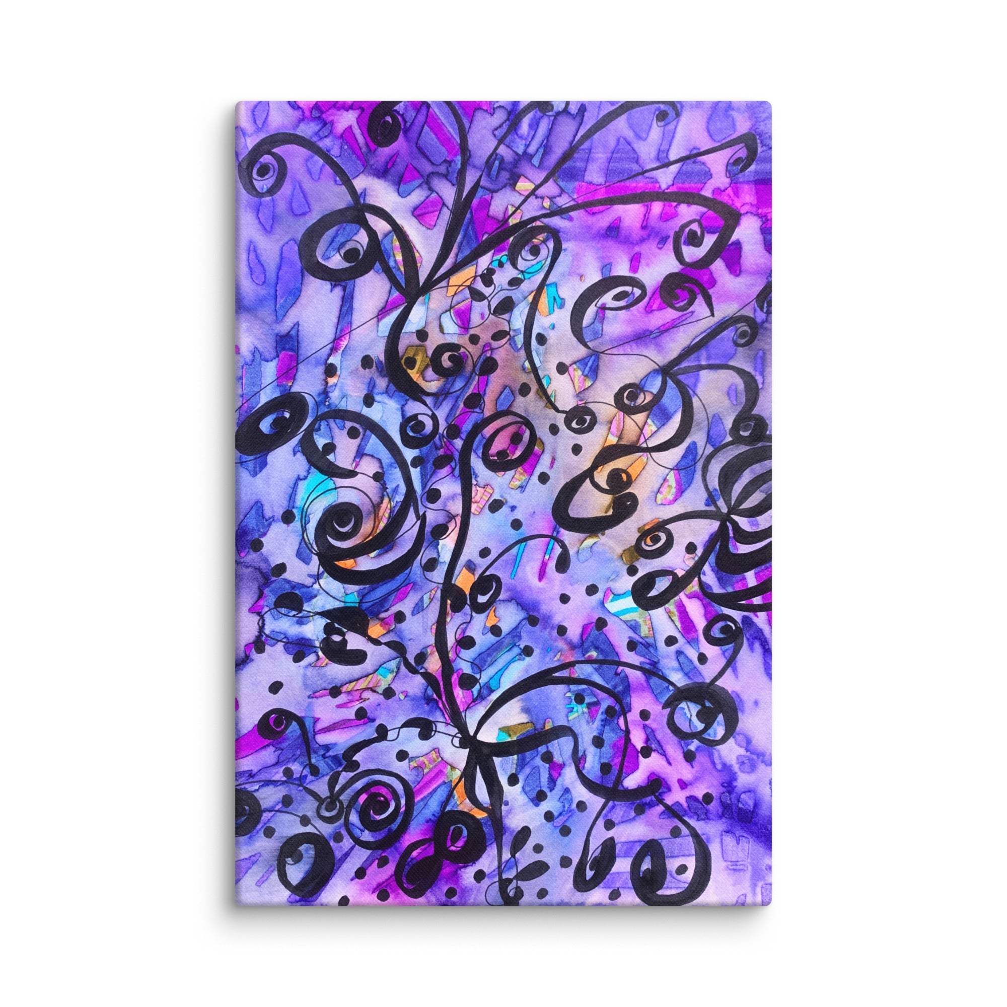 Party Time Abstract Large Artwork Canvas Print 40x60