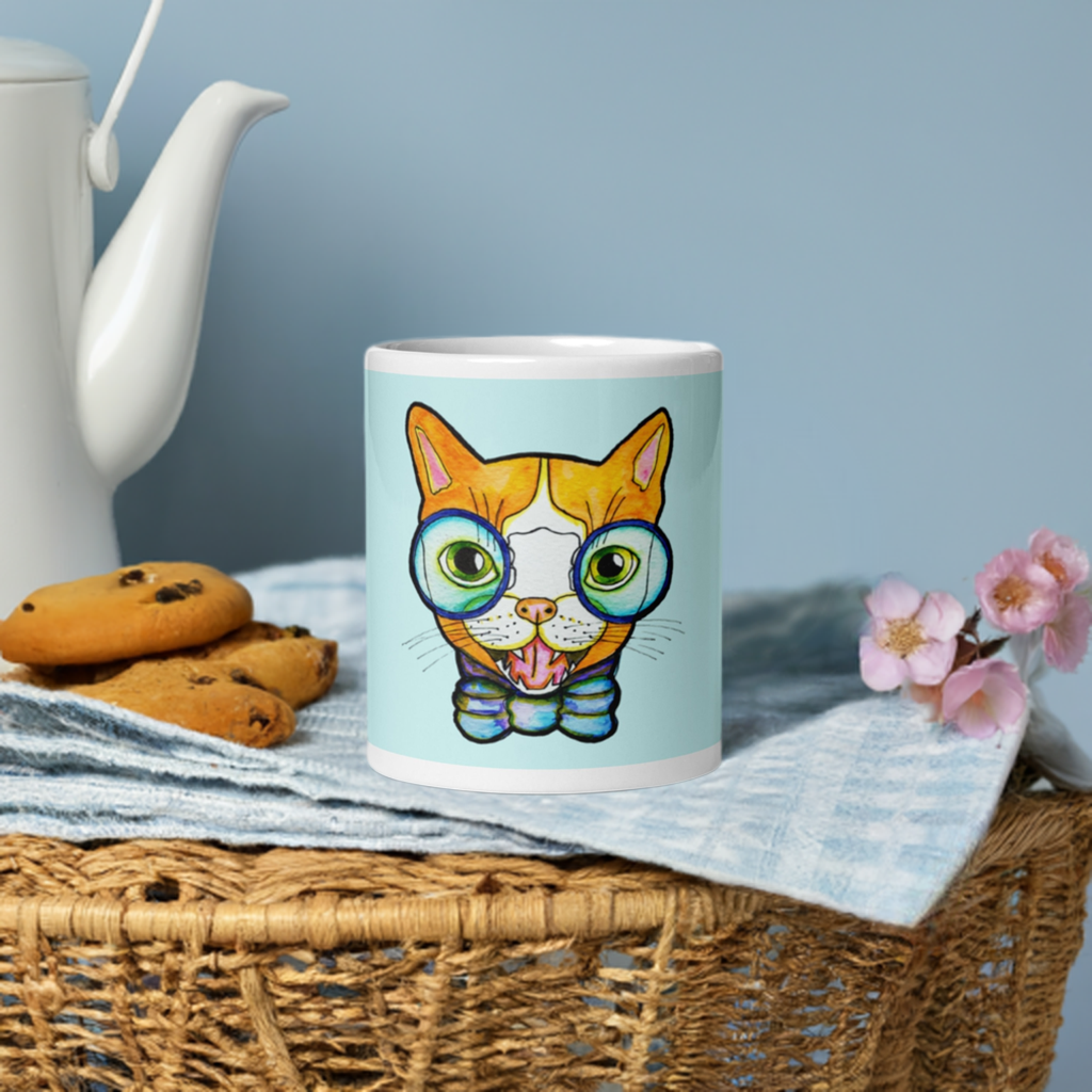 Kitty Cat Smile Mug