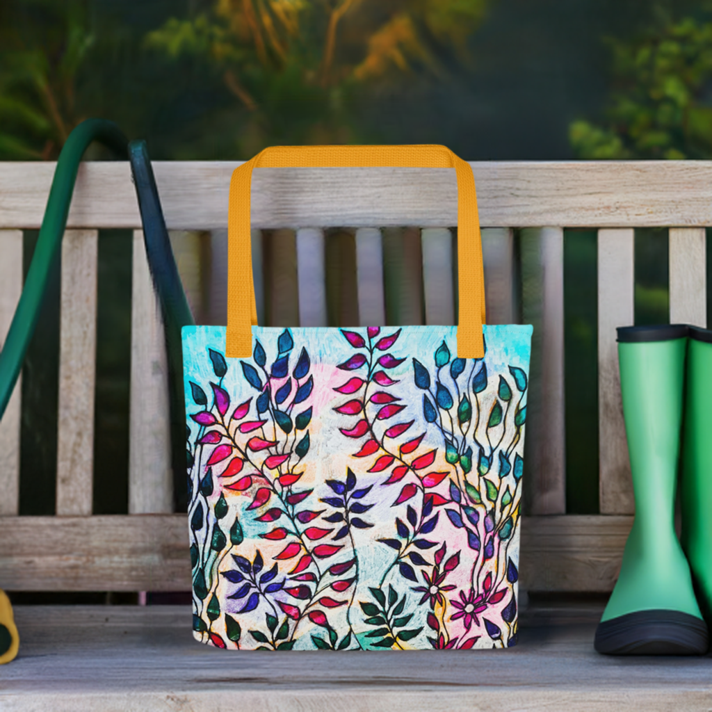 Flowering Leaves Tote bag