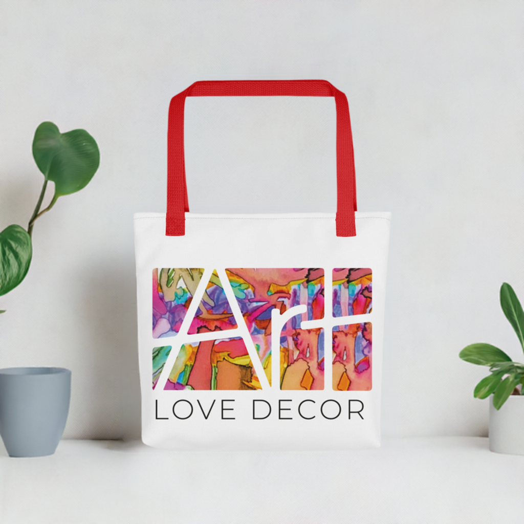 Art Love Decor Tote Bag