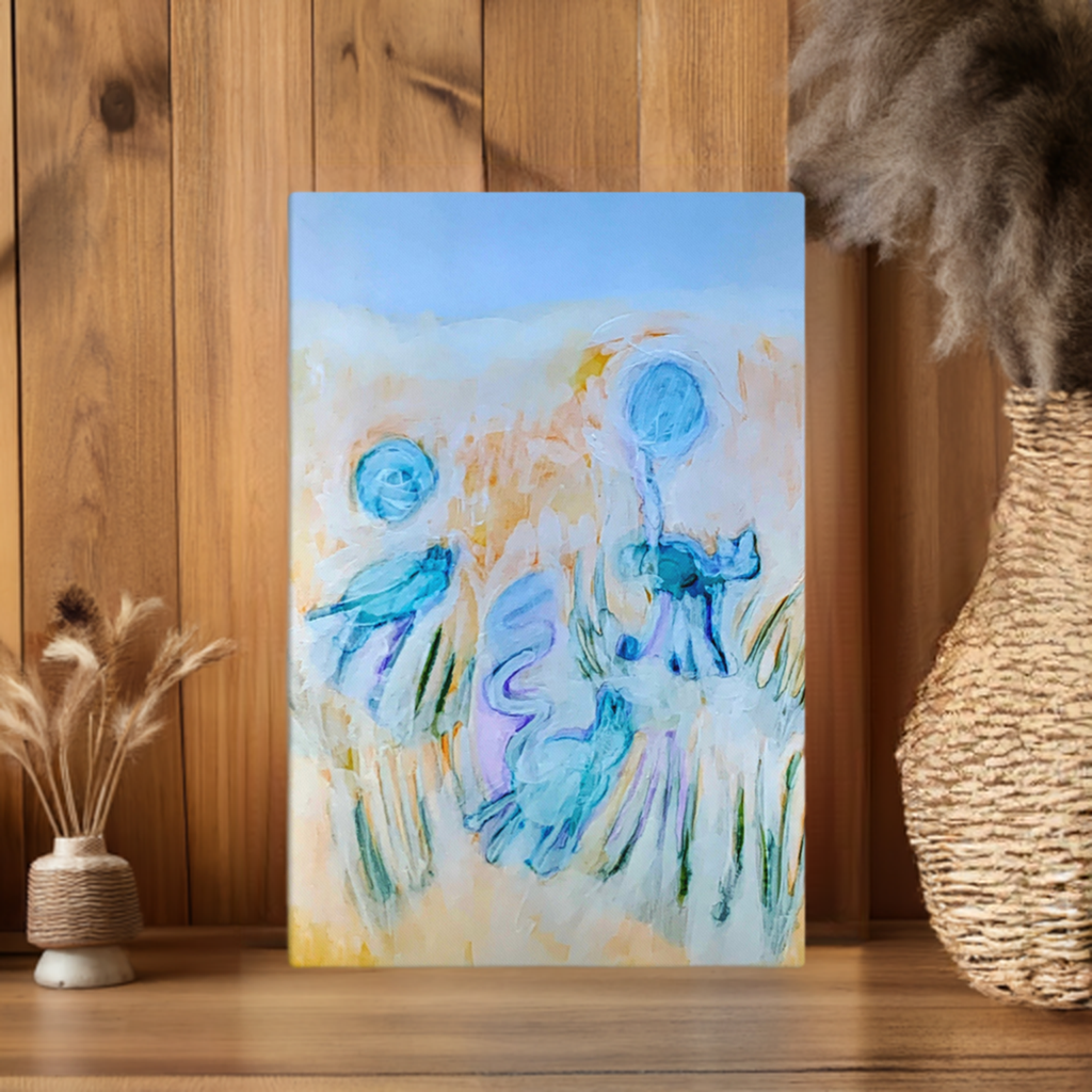 Softly Abstract Large Artwork Canvas Print 40x60