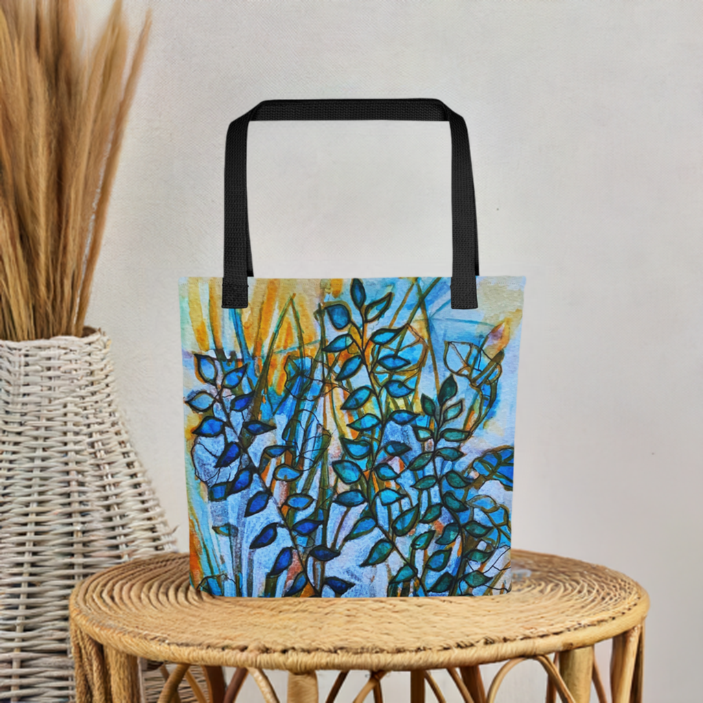 Sunset Leaves Tote bag