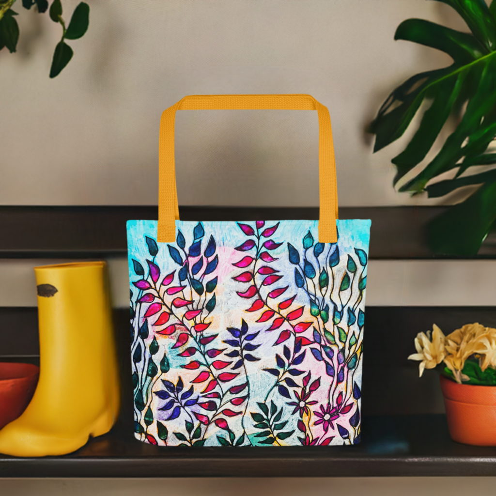 Flowering Leaves Tote bag