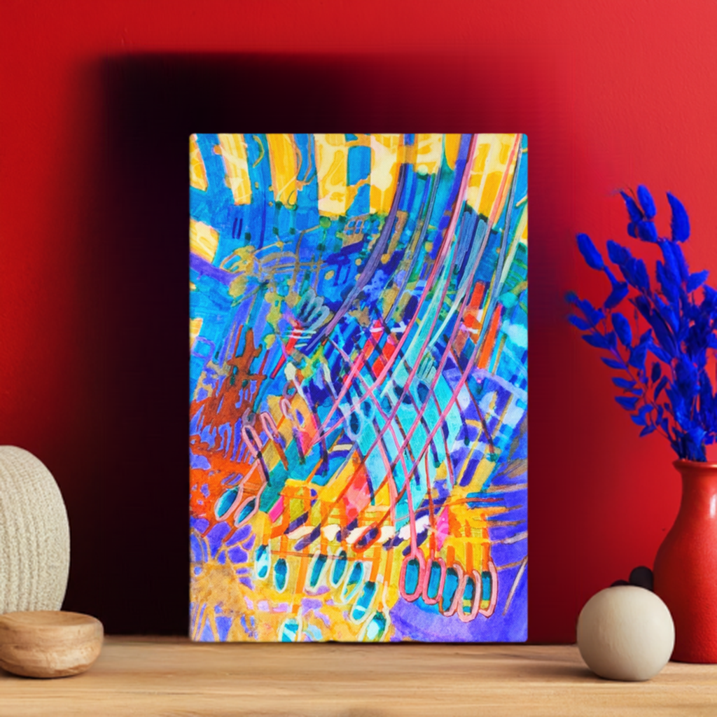 Ray of Hope Abstract Large Artwork Canvas Print 40x60