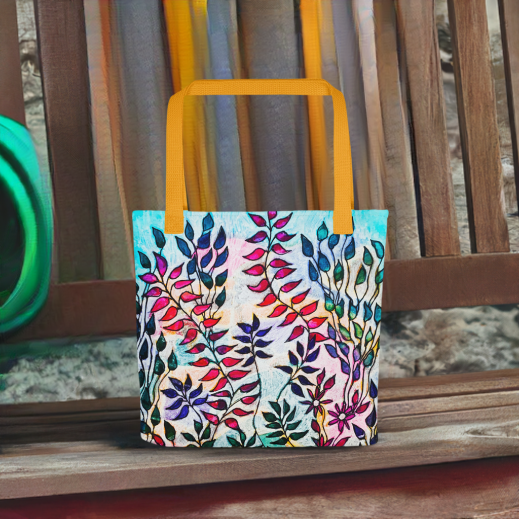 Flowering Leaves Tote bag