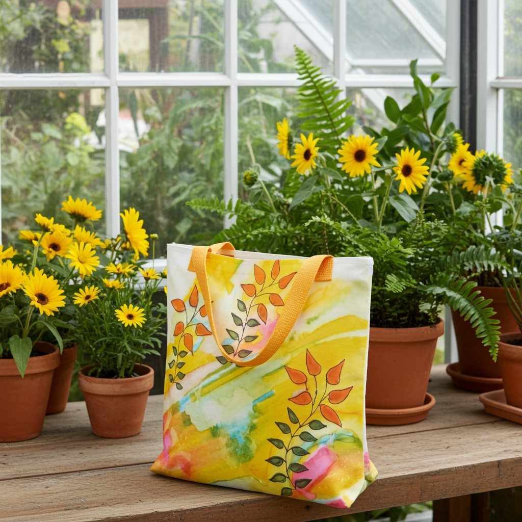 Sunny Leaves Tote bag