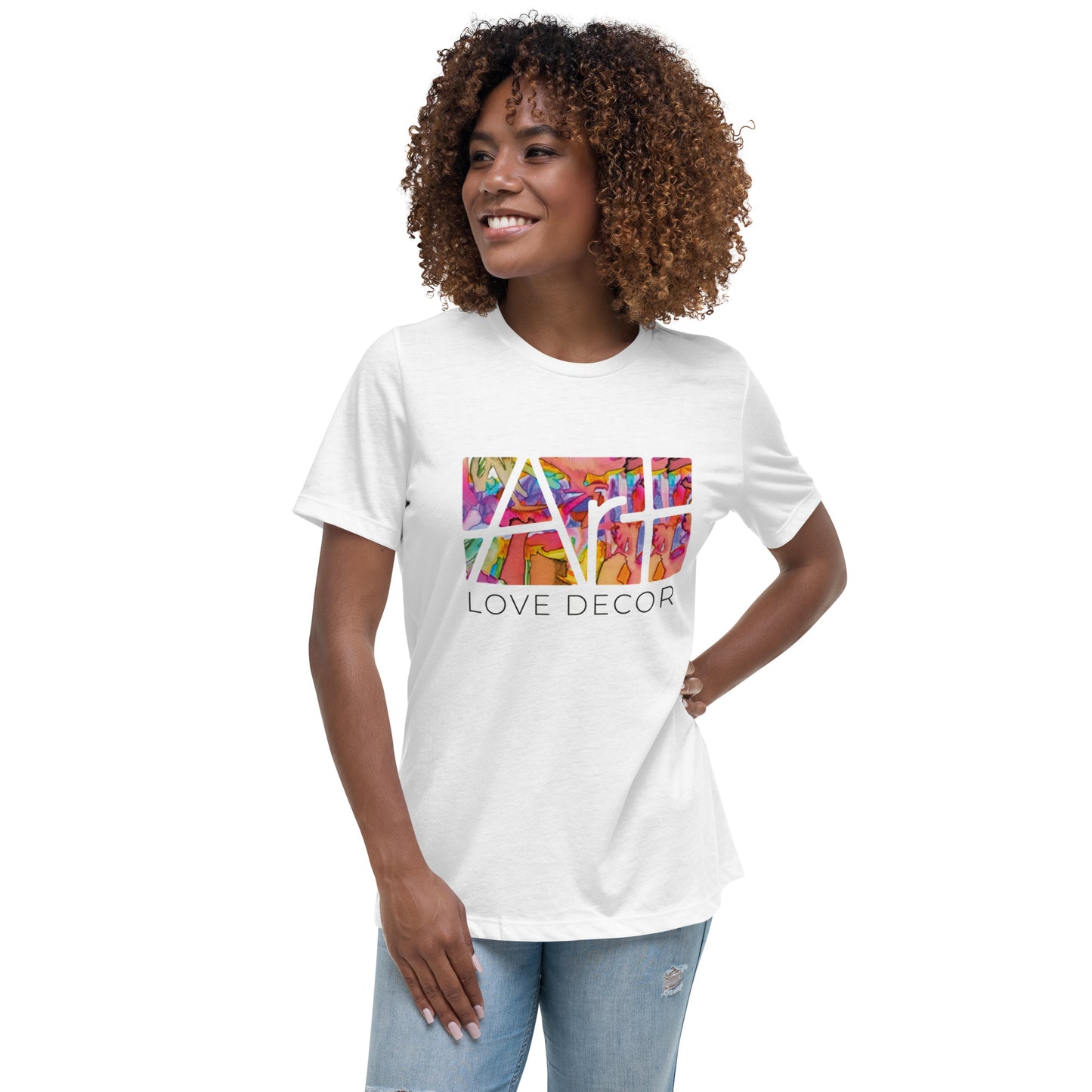 Art Love Women's Relaxed T-Shirt
