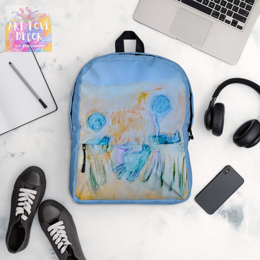 Softly Abstract Backpack - Art Love Decor