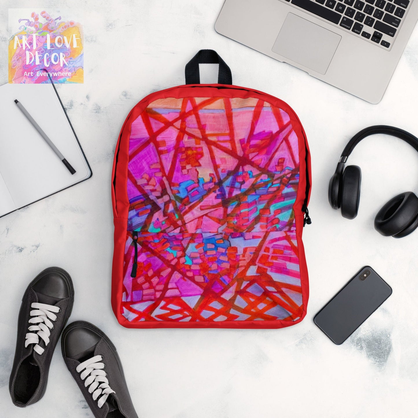 Separation Abstract Backpack - Art Love Decor