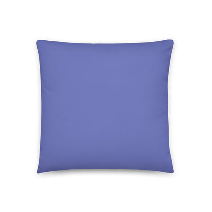 Big Blue Tabby Cat Pillow