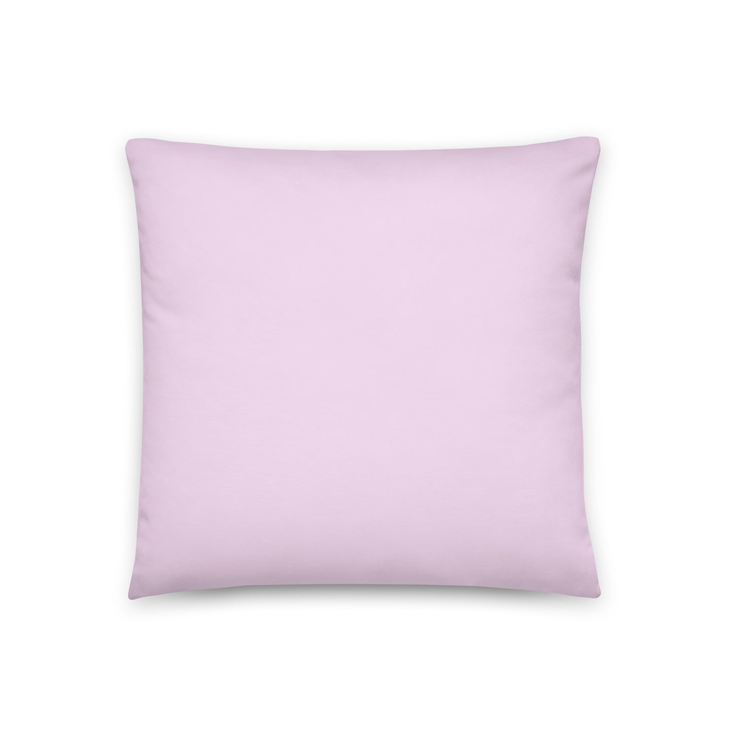 Two Cats Pink Pillow