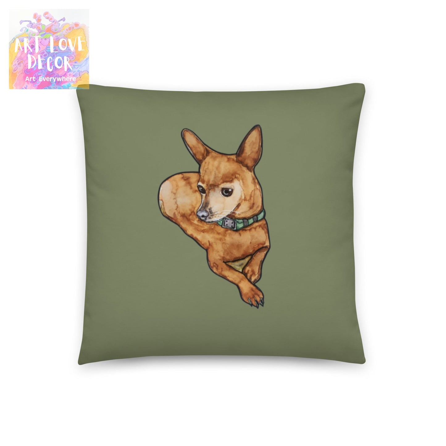 Chihuahua Dog Pillow