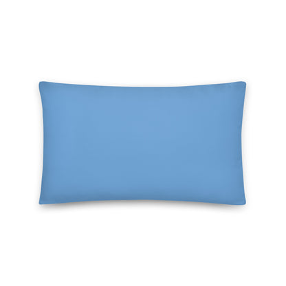 Flight Birds Blue Pillow
