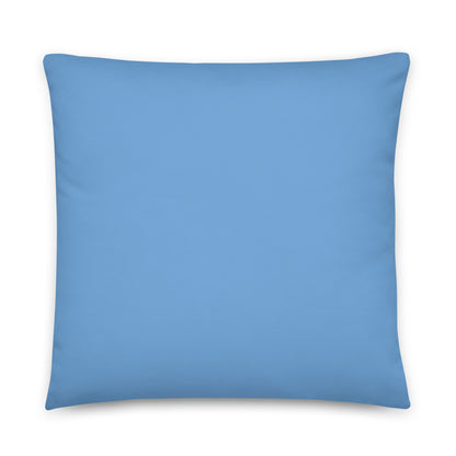 Flight Birds Blue Pillow