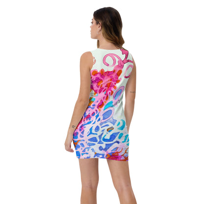 Oh Calm Down Abstract  Dress - Art Love Decor