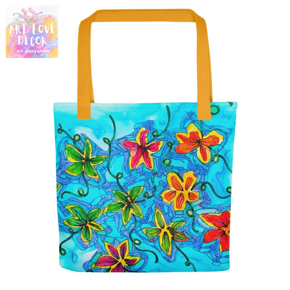 Flower Patch Tote bag - Art Love Decor