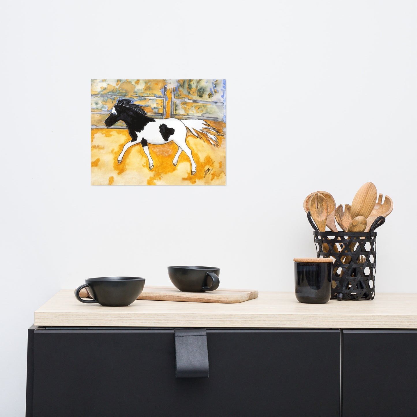 Teeny Mini Horse Poster