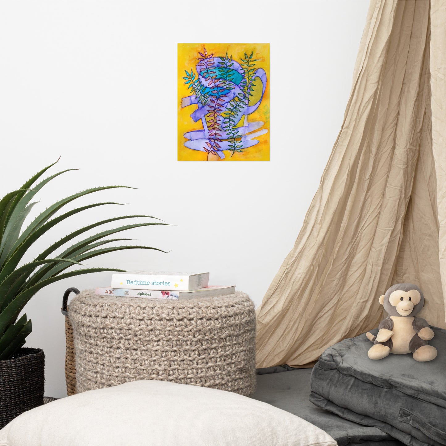 Golden Leaves Poster