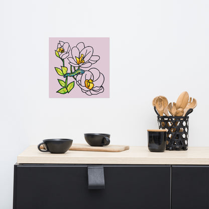 Quiet Flowers Poster
