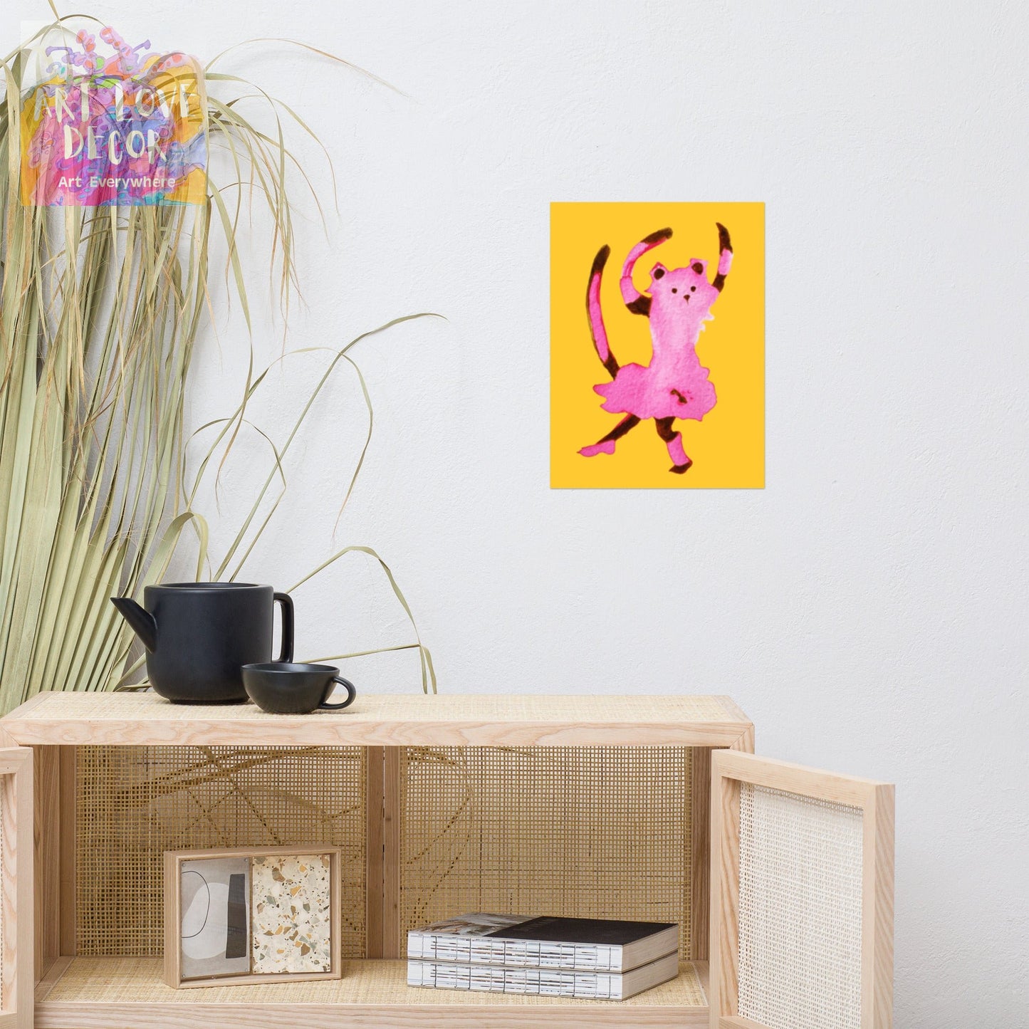 Ballet Mouse Poster