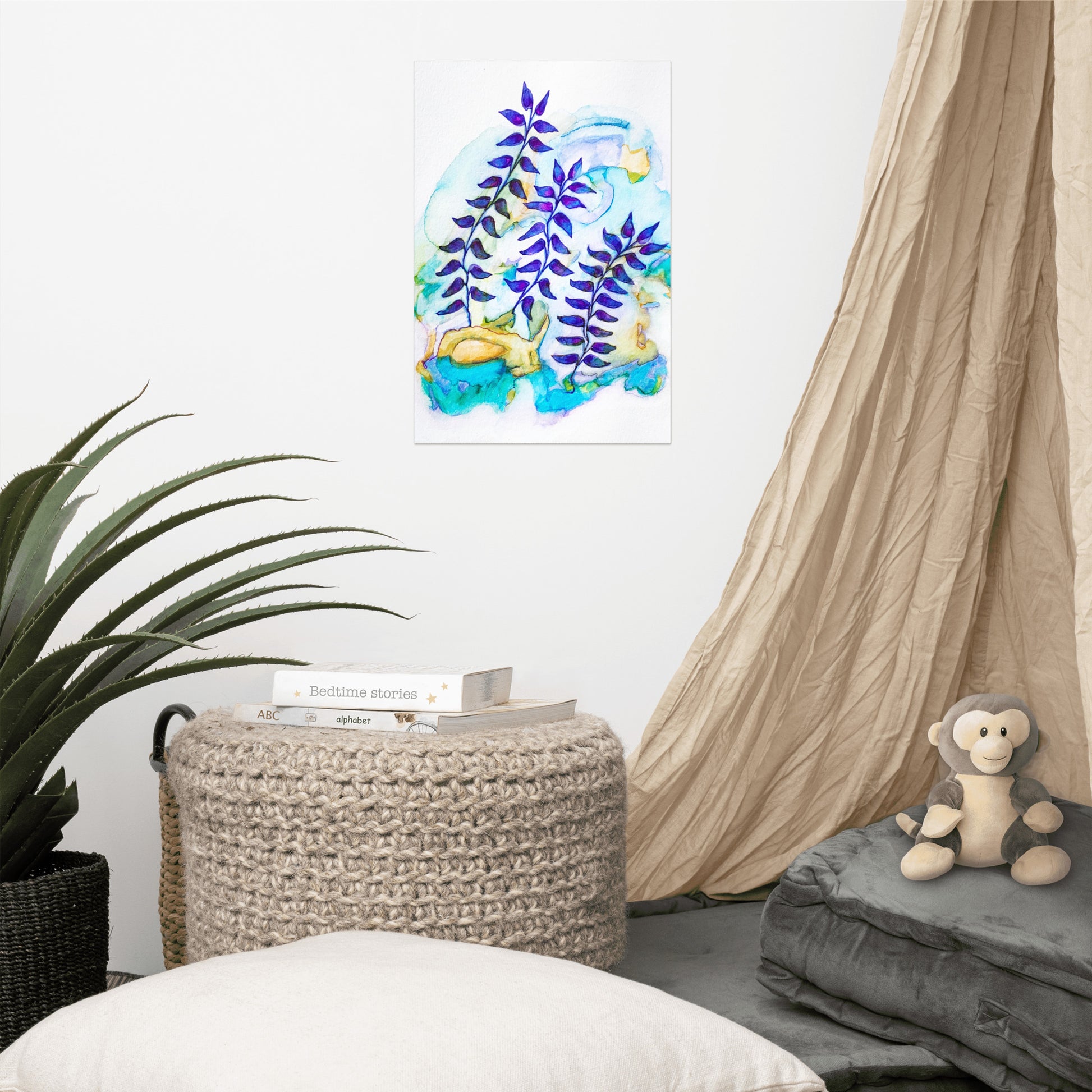 Figi Leaves Poster Unframed - Art Love Decor