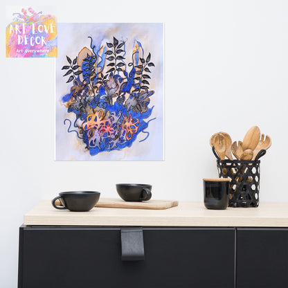 Shadow Leaves Poster