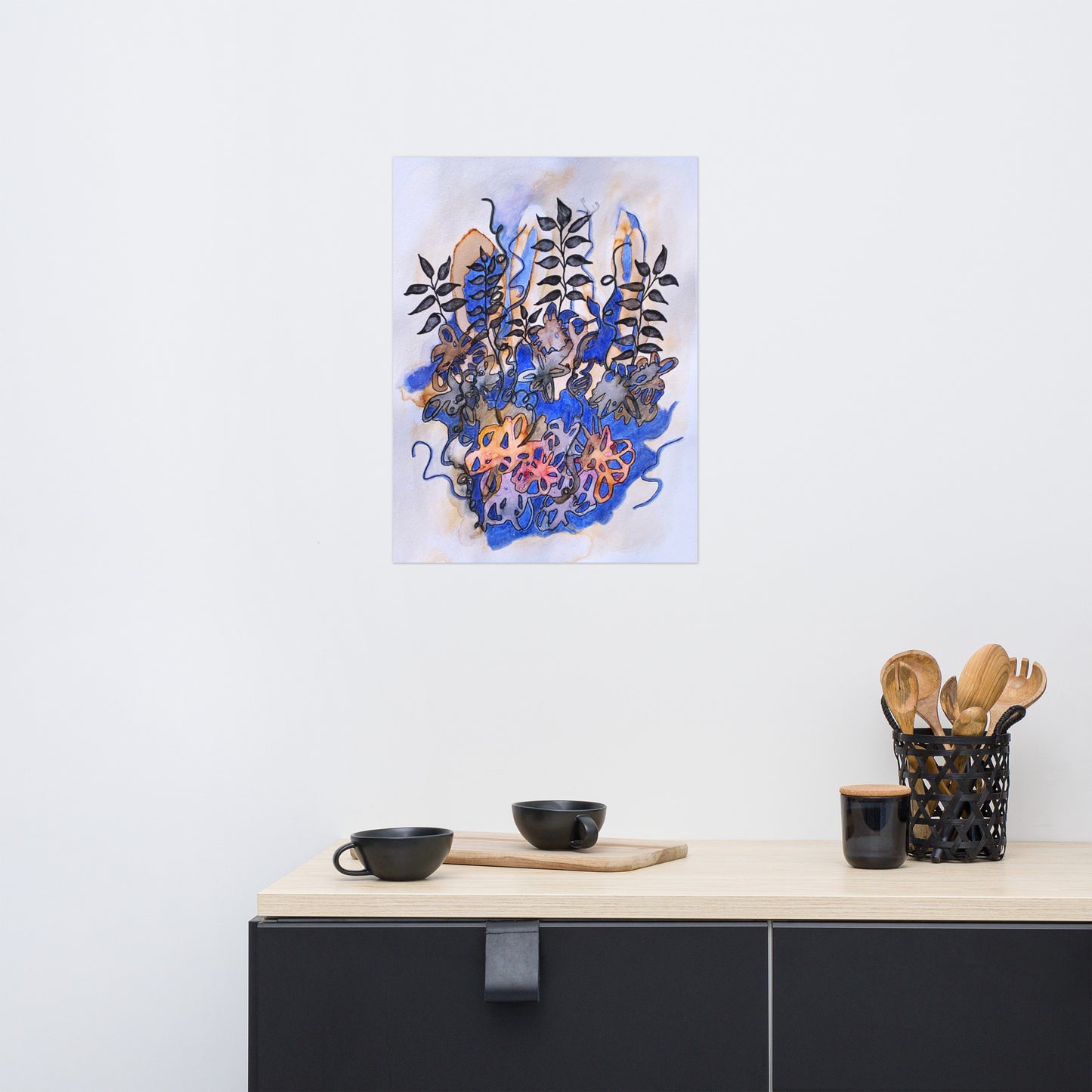 Shadow Leaves Poster