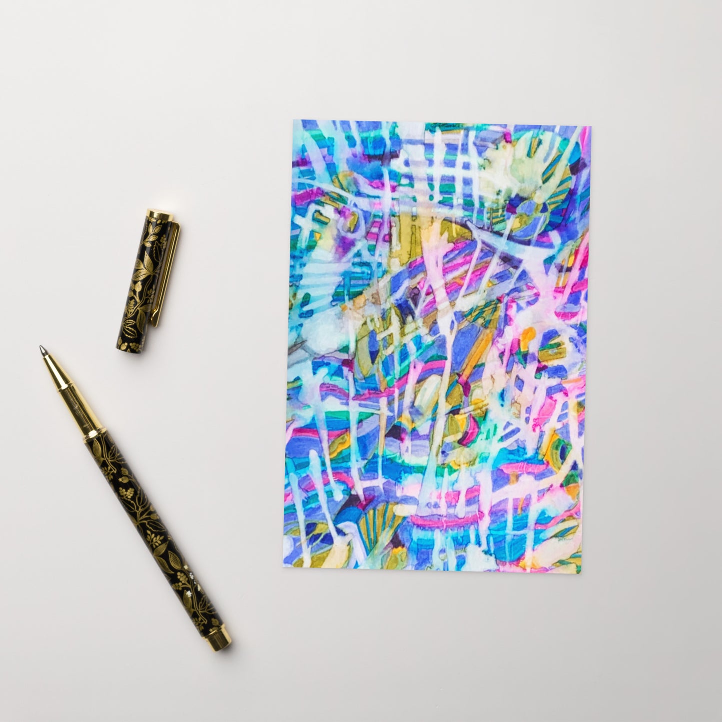 Lots to Do Abstract Greeting card - Art Love Decor
