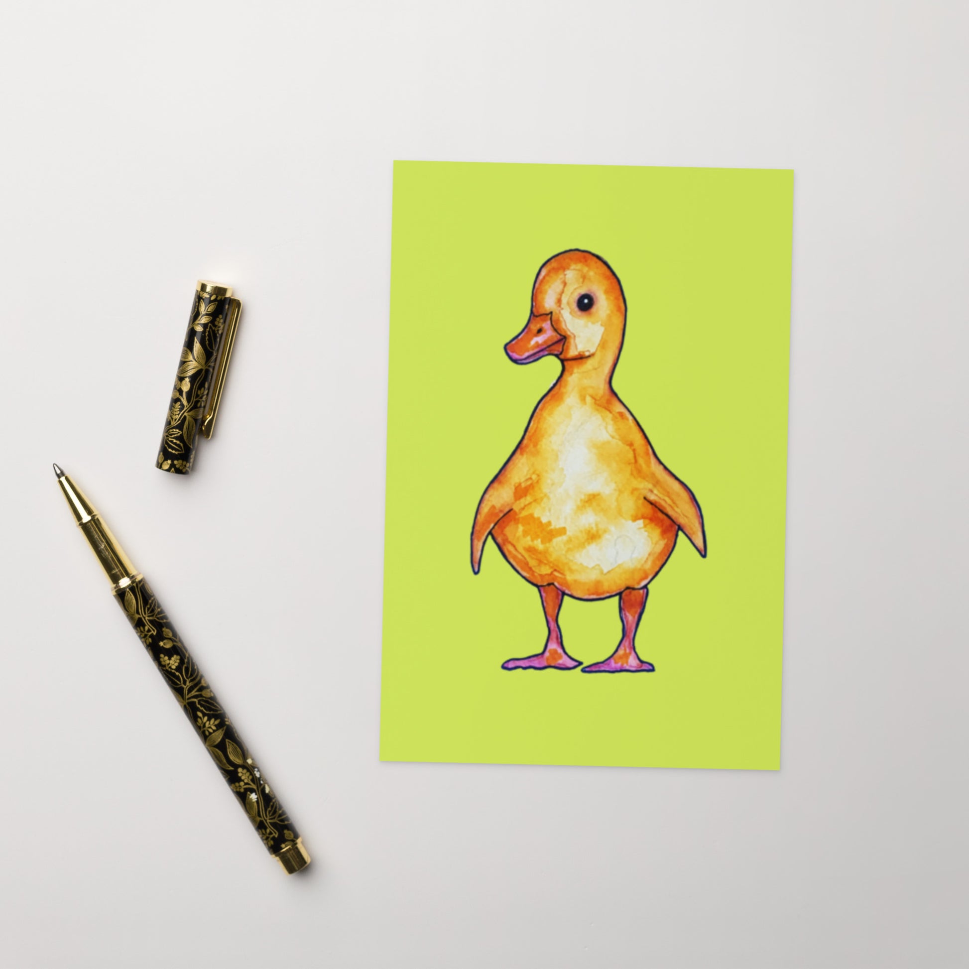 Baby Duck Greeting card - Art Love Decor