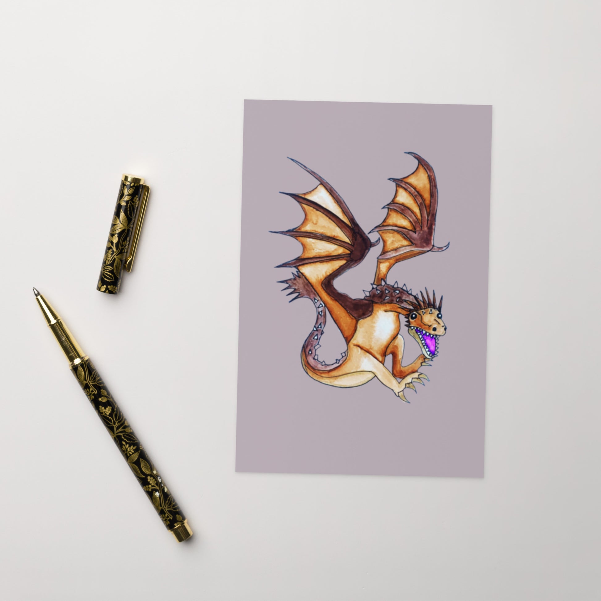Dragon Greeting card - Art Love Decor