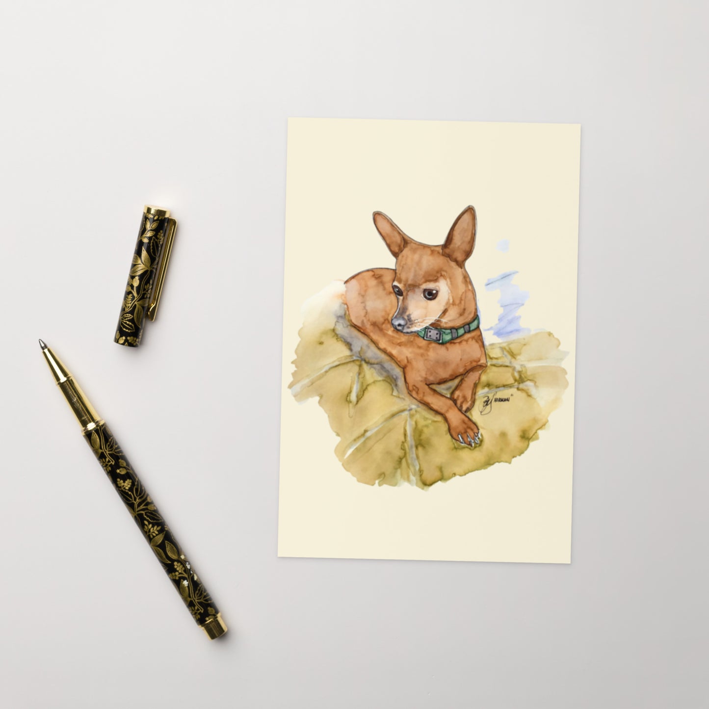 Chihuahua Dog Greeting card