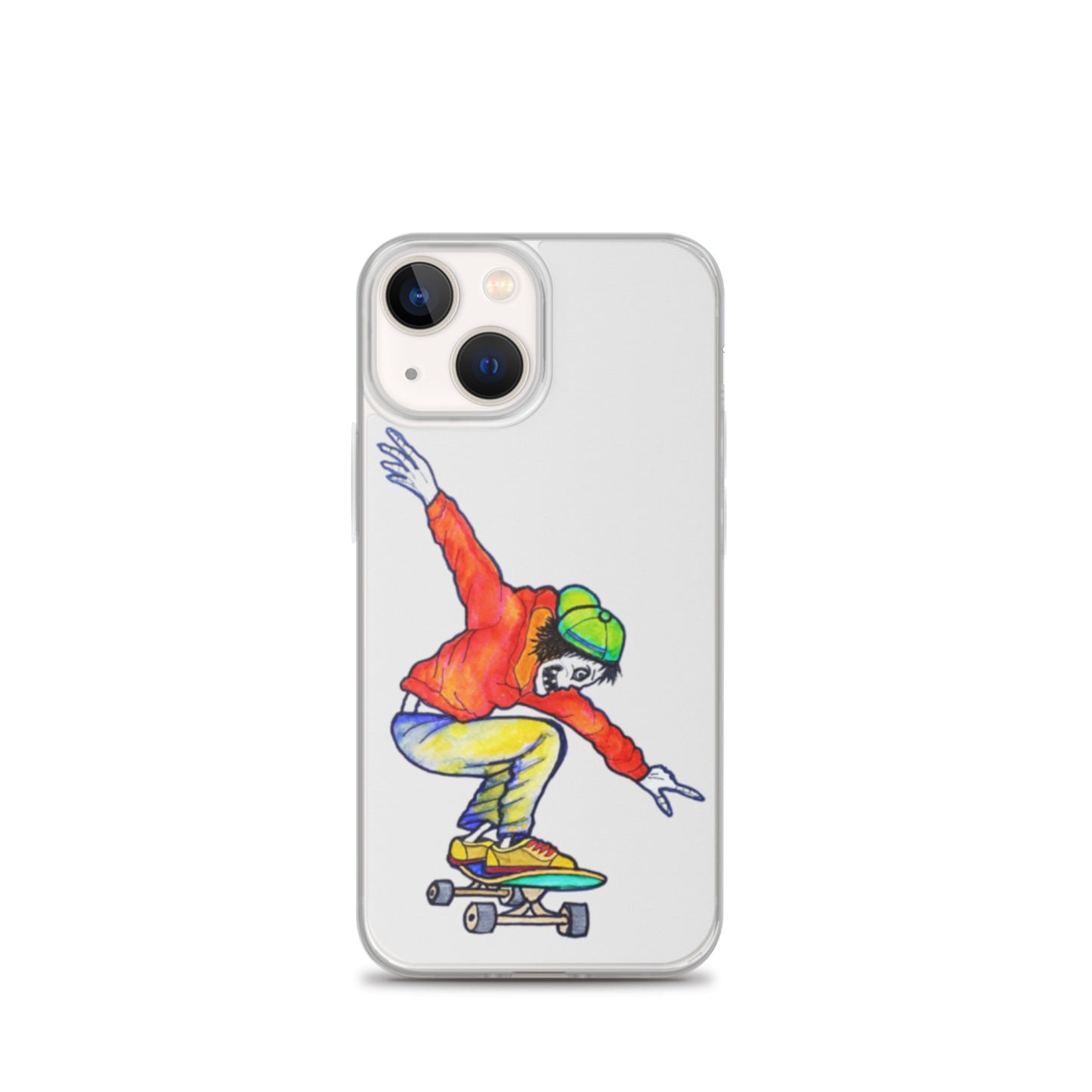Skaterbones Down iPhone Case