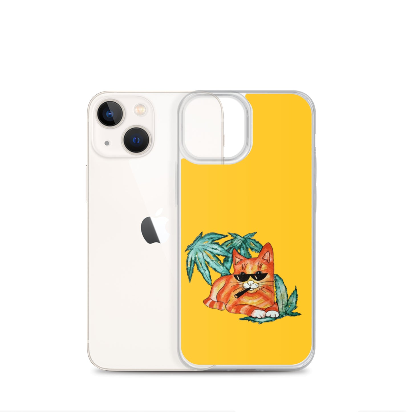 Cool Ginger Cat iPhone Case - Art Love Decor