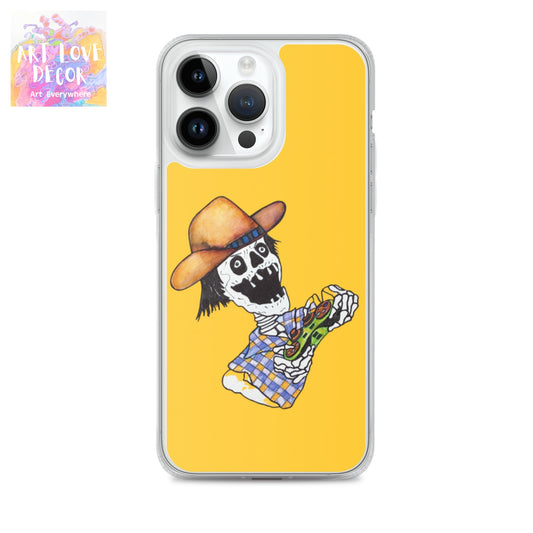Gamerbones Cowboy iPhone Case