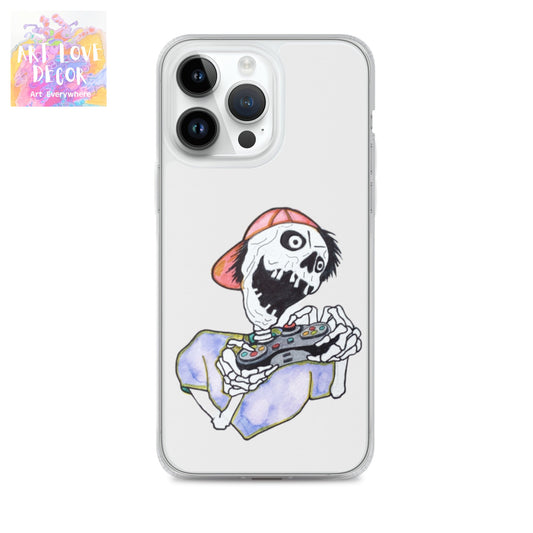 Gamerbones Grin iPhone Case - Art Love Decor