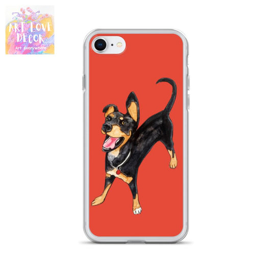 Happy Dog iPhone Case - Art Love Decor