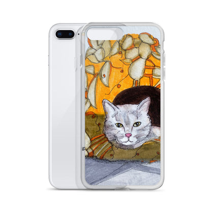 Gray Cat iPhone Case