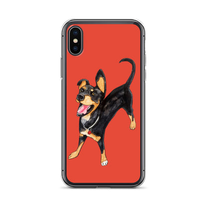 Happy Dog iPhone Case