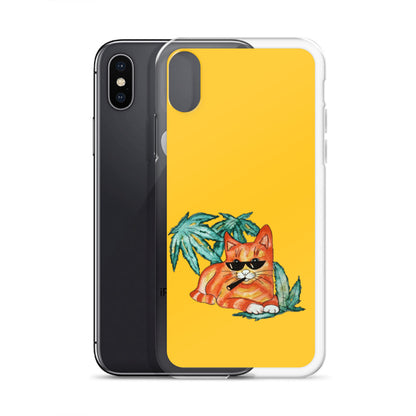 Cool Ginger Cat iPhone Case - Art Love Decor