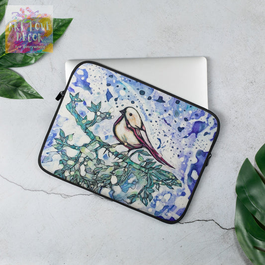 Rain Bird Laptop Sleeve - Art Love Decor
