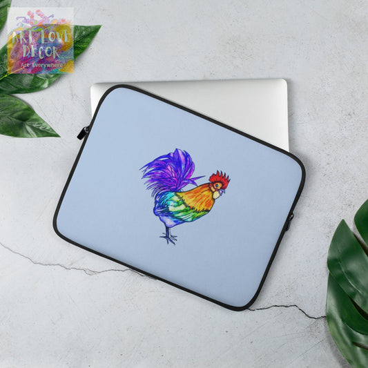 Rooster Laptop Sleeve - Art Love Decor