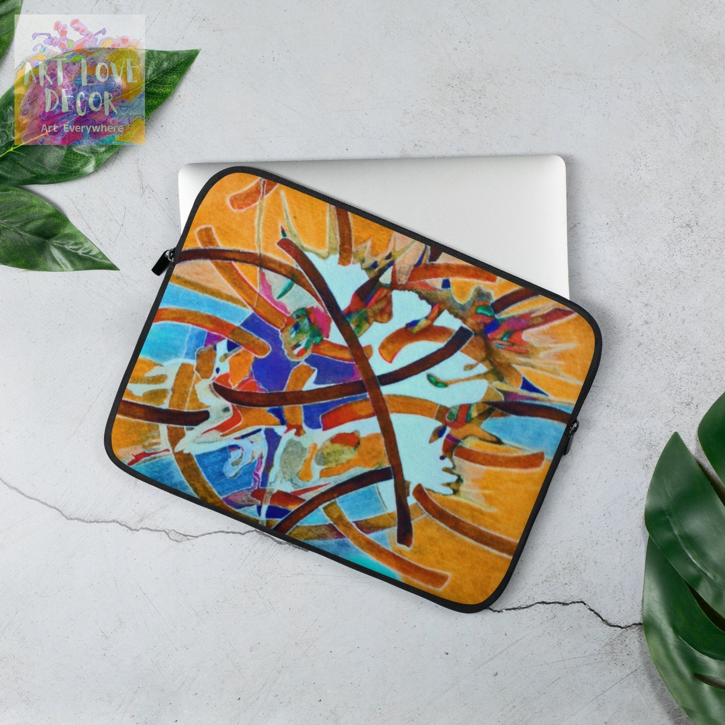 Unexpected Abstract Laptop Sleeve