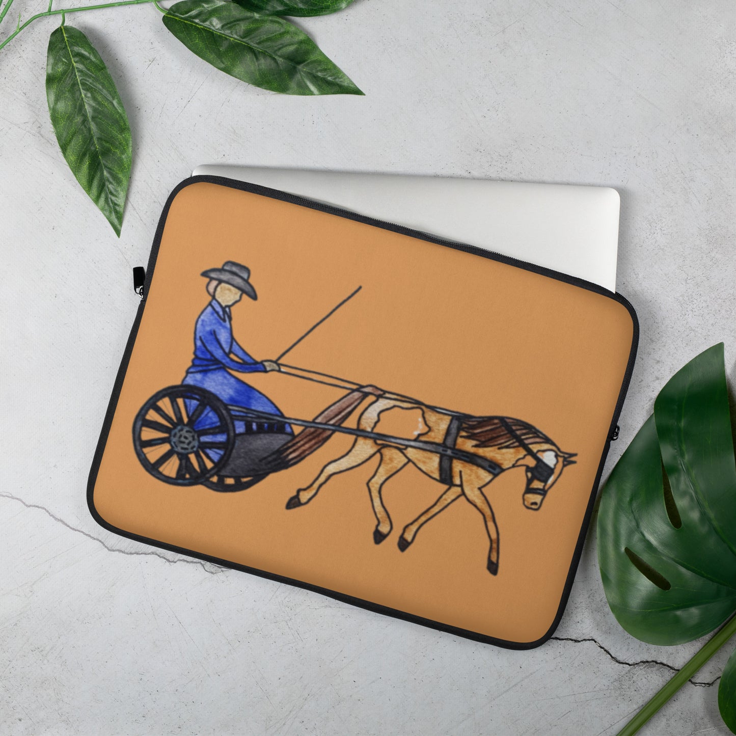 Horse Cart Laptop Sleeve
